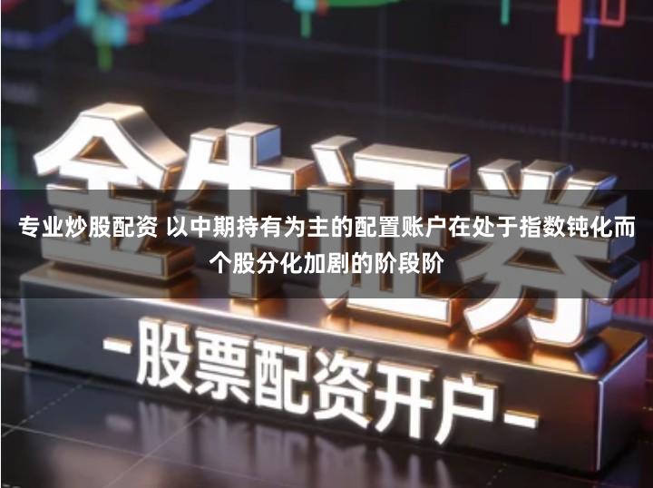 专业炒股配资 以中期持有为主的配置账户在处于指数钝化而个股分化加剧的阶段阶
